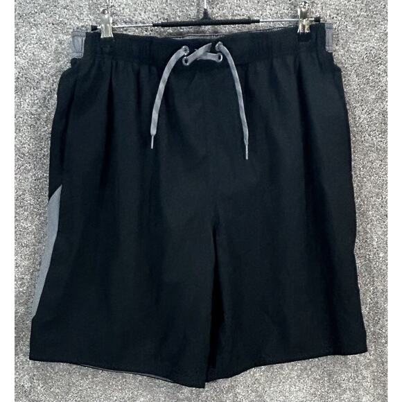 Nike Other - Nike Swim Trunks Mens XL Gray Black Measures 32X9 Board Volley Mesh Shorts
